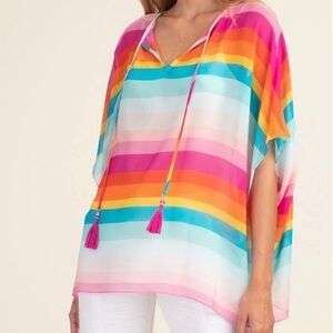Trina Turk 25th Anniversary Sobe Top Size M/L